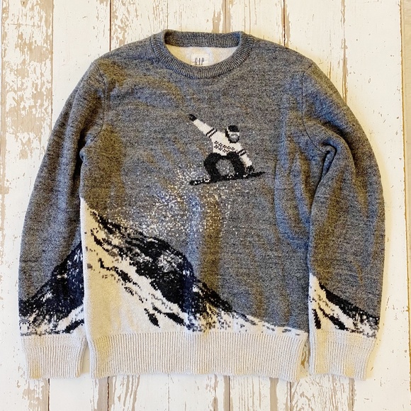 Gap Kids Snowboard Sweater - Boys L (10-11) - Picture 1 of 6